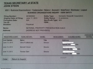 NPPG Info Obtained From SECSTATE of Texas