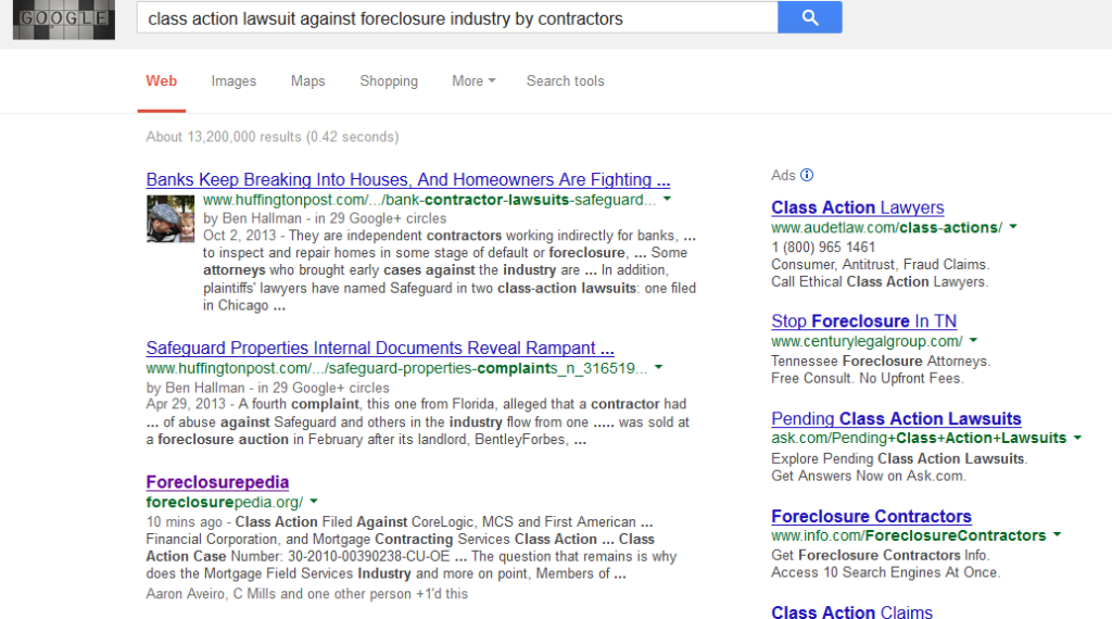 Third Entry On Page One of Google In Less Than 4 Minutes