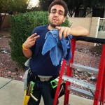 Arney working