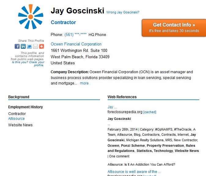Jay Goscinski's Profile on Zoom Info