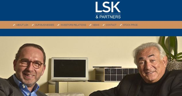 Leyne, left; and Stauss-Kahn, right from the LSK Website