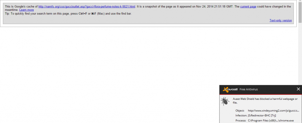 NAMFS CSS Hacked; Virus still active even though appearing to be gone