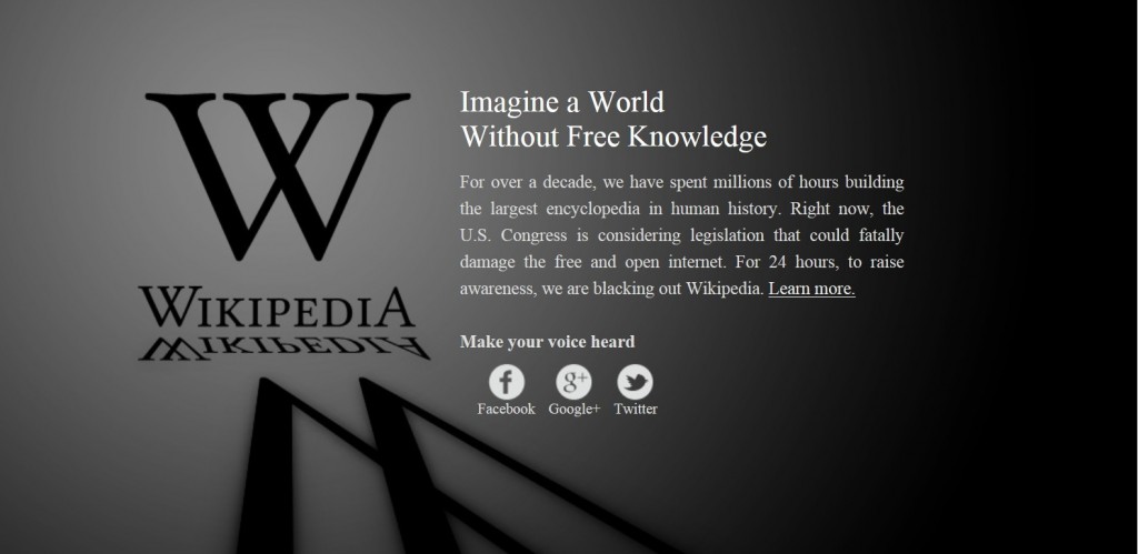 Wiki SOPA
