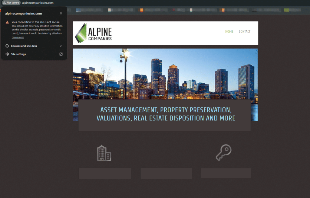 Alpine Not Secure