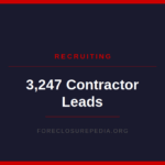 3247 Contractor Leads