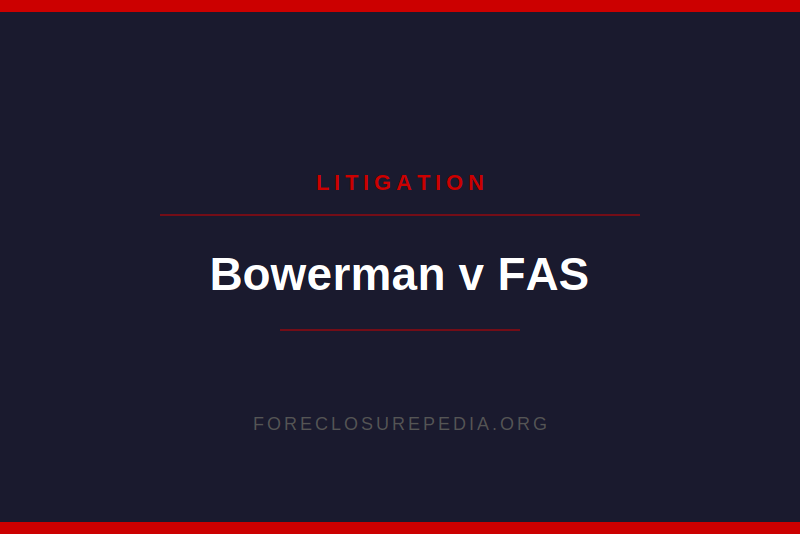 Bowerman v Field Asset Services